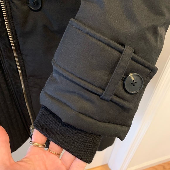 MACKAGE Black Down Parka With Hood - Size M (Hardly Worn) VERY WARM - Picture 3 of 11